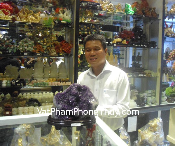 Anh Tuấn - khách hàng mua bông thạch anh tím H082-25337