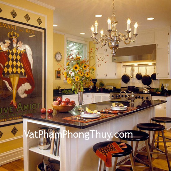 Chọn vị trí đặt bếp hợp phong thủy