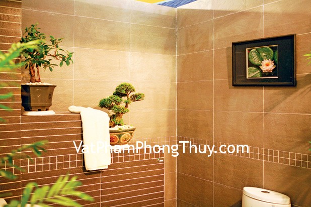 Cách hóa giải cho phòng tắm ở trung tâm tòa nhà