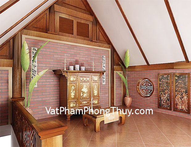 Bố trí góc tâm linh của người Việt hợp phong thủy