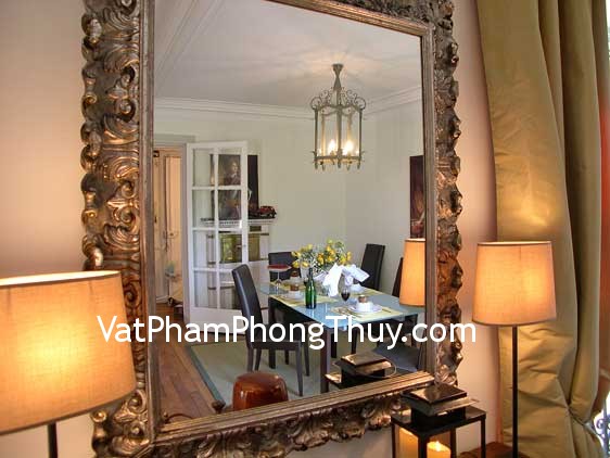 Treo gương nên tránh phạm thế 'âm thịnh dương suy'