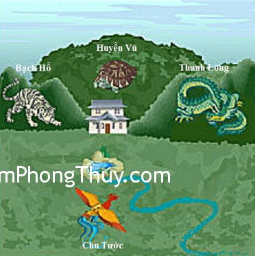 Tứ tượng trong phong thủy hiện đại