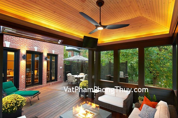 Cách thiết kế quạt trần hợp phong thủy