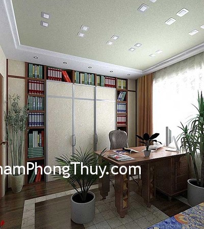 Bố trí phòng đọc sách hợp phong thủy
