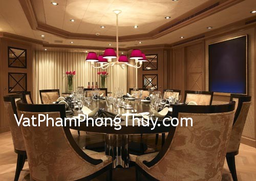 Bố trí bàn tiệc cuối năm hợp phong thủy