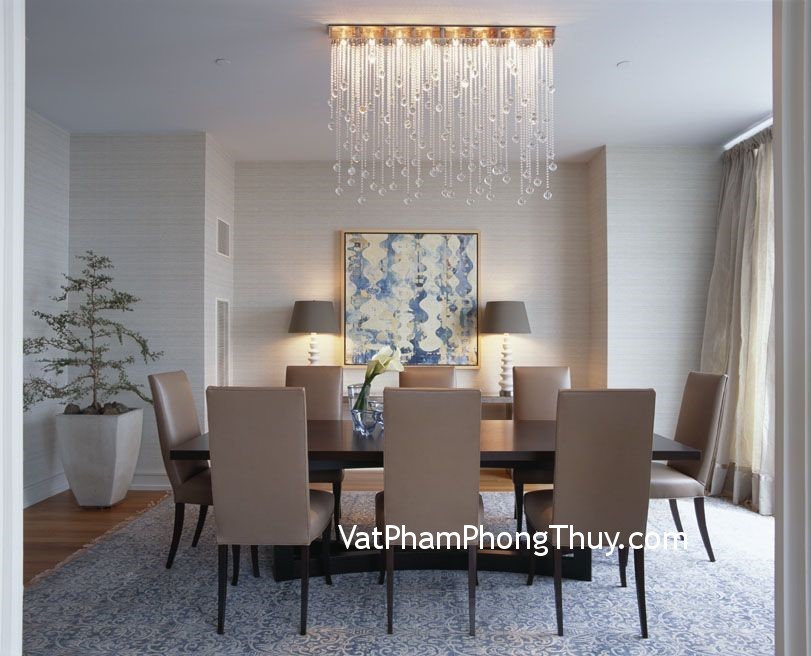 Chọn màu sắc hợp phong thủy cho phòng ăn