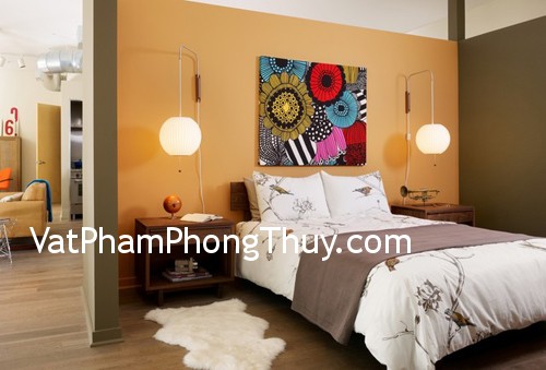 Phong thủy hóa giải giường ngủ gần cửa ra vào
