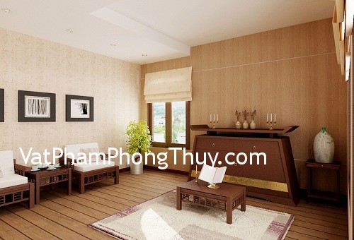 Phong thủy bàn thờ đem lại may mắn