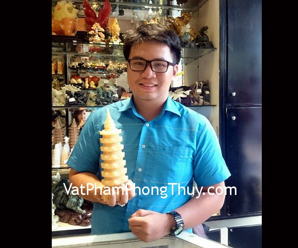 Anh Bảo - khách hàng mua tháp văn xương hoàng long 7 tầng HM066