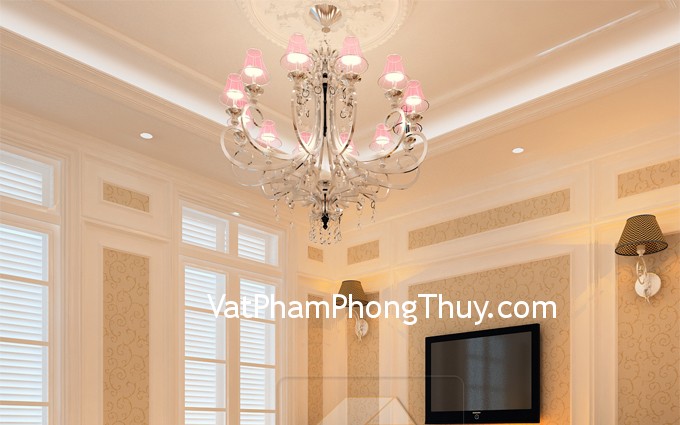 Bố trí ánh sáng đèn hợp phong thủy