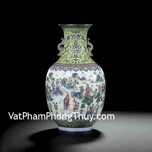 Bố trí bình cổ mang lại tiền tài