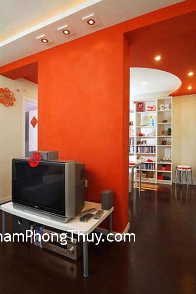Cách sử dụng màu da cam hợp phong thủy