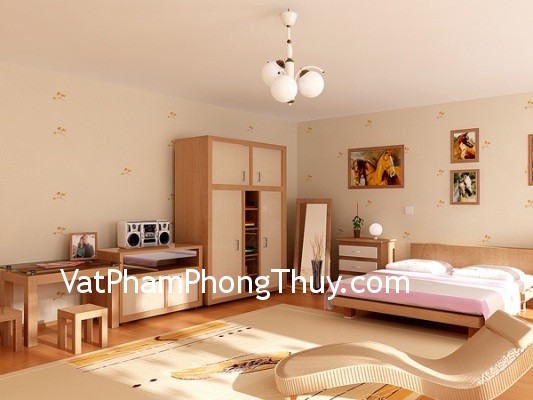 Bài trí phong thủy cho phòng trọ nhỏ