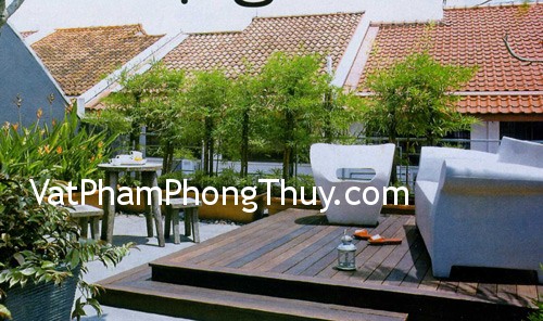 Phong thủy cho sân thượng