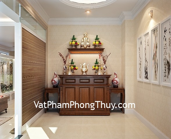 Những kiêng kị cần biết khi đặt bàn thờ trong nhà tránh vận rủi