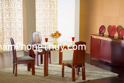 Cách bố trí bàn ăn hợp phong thủy