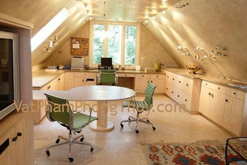 Những cấm kị phong thủy đối với gác xếp