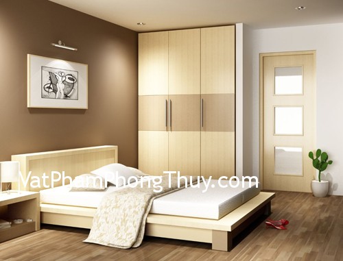 Giường ngủ không nên đặt dưới xà nhà hay quạt trần