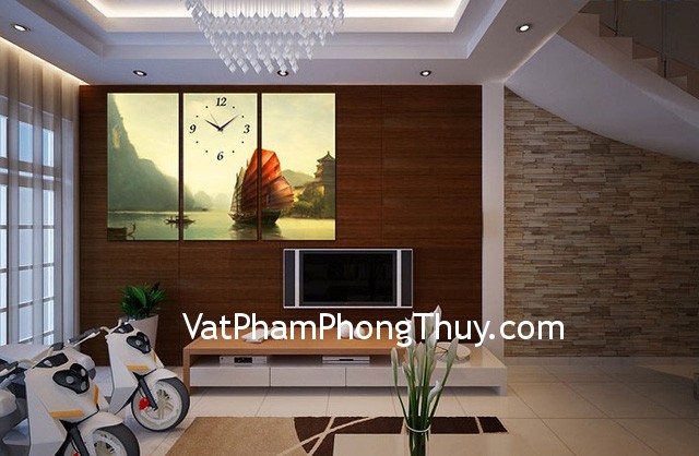 Chọn phương vị treo tranh hợp phong thủy