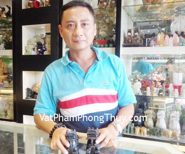 Anh Đương - khách hàng mua Cặp Tỳ hưu Bắc Kinh đen chuẩn BKD-S, Chuỗi Tỳ hưu Hắc ngà S6008