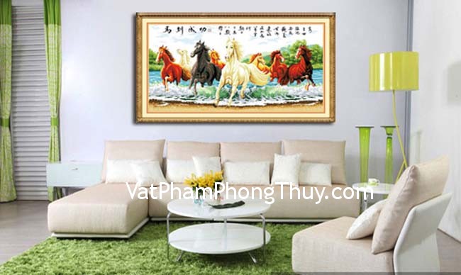 Những đại kỵ cần biết khi treo tranh phong thủy trong nhà