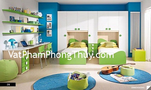 Chọn hướng phòng ngủ, giường ngủ cho trẻ thêm hoạt bát, thông minh