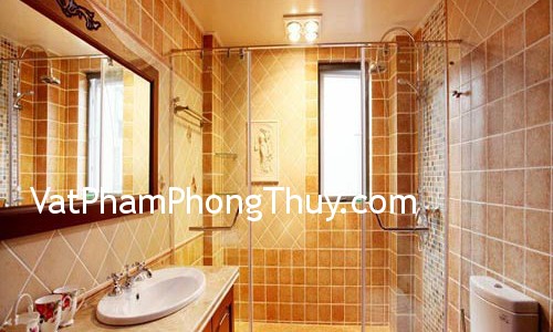 Phong thủy cho nhà vệ sinh không có cửa sổ