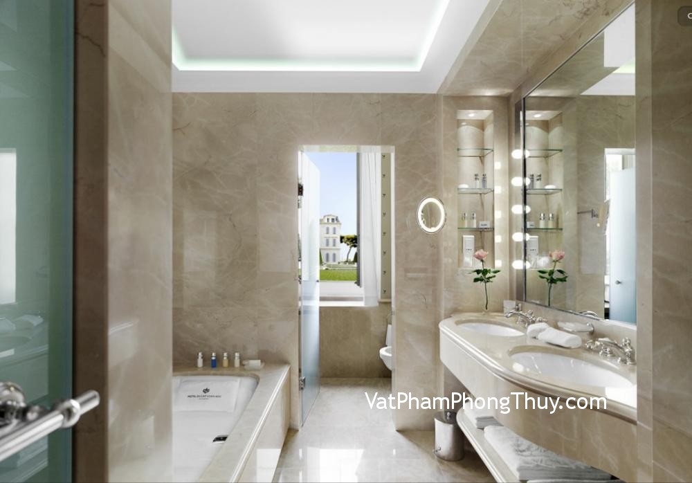 Nhà tắm đặt ở hướng xấu có lợi cho nhà ở