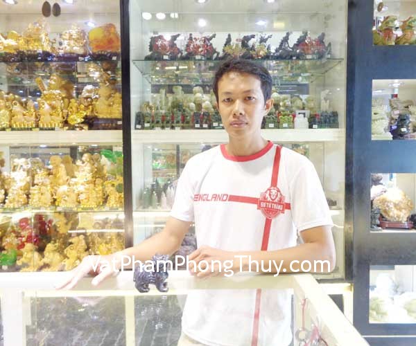 Anh Phong - khách hàng mua Tỳ hưu Bắc Kinh đen chuẩn BKD-S