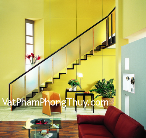 Phong thủy cho cầu thang nhà biệt thự thu hút vận may