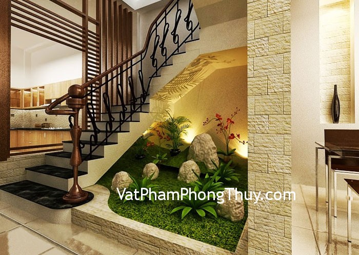 Những vị trí thiết kế tiểu cảnh đem lại tài lộc