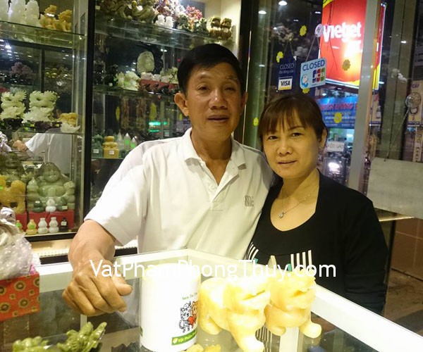 Chú Sửu - Khách hàng mua Tỳ hưu hoàng long M014