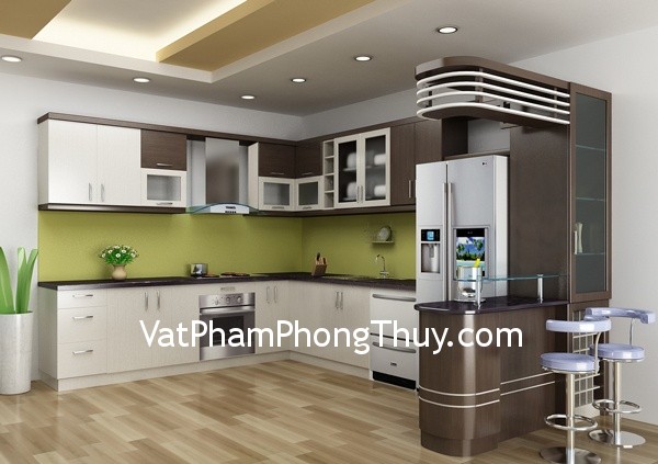 Cách hóa giải cho phòng bếp bị phạm lỗi phong thủy