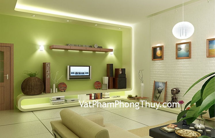 Phòng khách vuông vắn có lợi cho gia chủ trăm bề