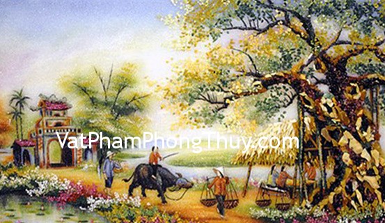 Ý nghĩa của việc treo tranh con trâu trong phong thủy