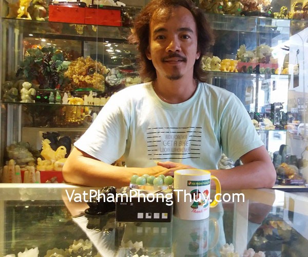Anh Hải- Khách hàng mua Đĩa thất tinh đông linh nhỏ GM093 và thiềm thừ hắc ngà GM120
