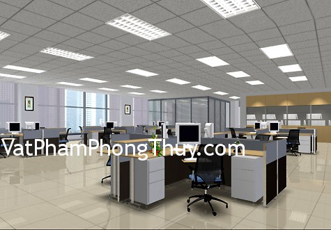 Bố trí phong thủy văn phòng làm việc trong cao ốc