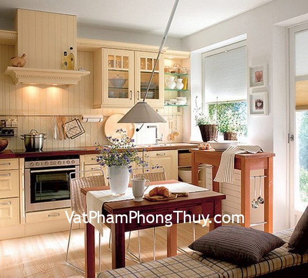 Phong thủy phòng bếp giúp củng cố hòa khí trong gia đình