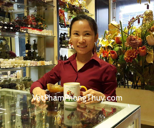 Chị Trang - khách hàng mua thiềm thừ ngọc tủy TT-NT-2864