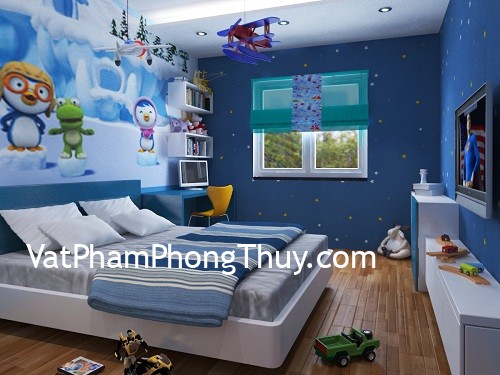 Bố trí phong thủy phòng ngủ giúp bé phát triển toàn diện và khỏe mạnh
