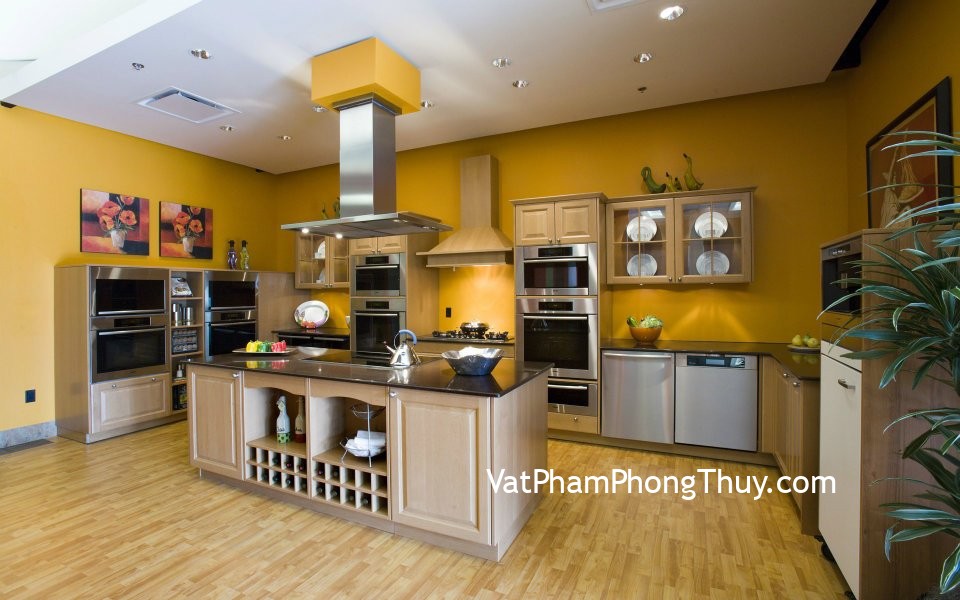 Chọn màu sơn phòng bếp đem lại sự sung túc cho nhà ở