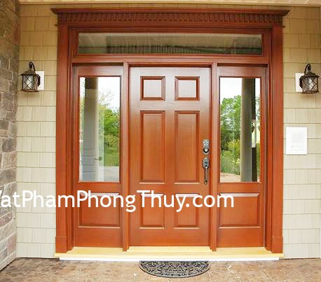 Trụ khung cửa cần phải làm thẳng và chắc thì nhà mới thịnh vượng