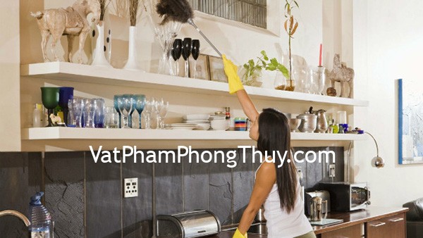 Nhà cửa được dọn dẹp sạch sẽ tăng cường năng lượng tươi mới