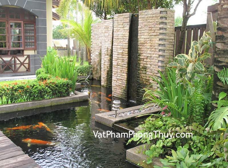 Trang trí cho ngoại viên ngôi nhà hợp phong thủy