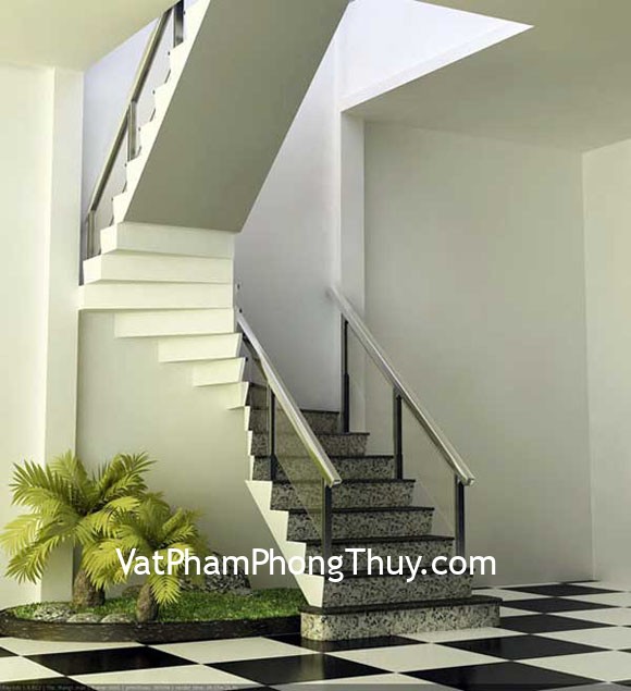 Phong thủy cho khu vực cầu thang hóa sát rước lành