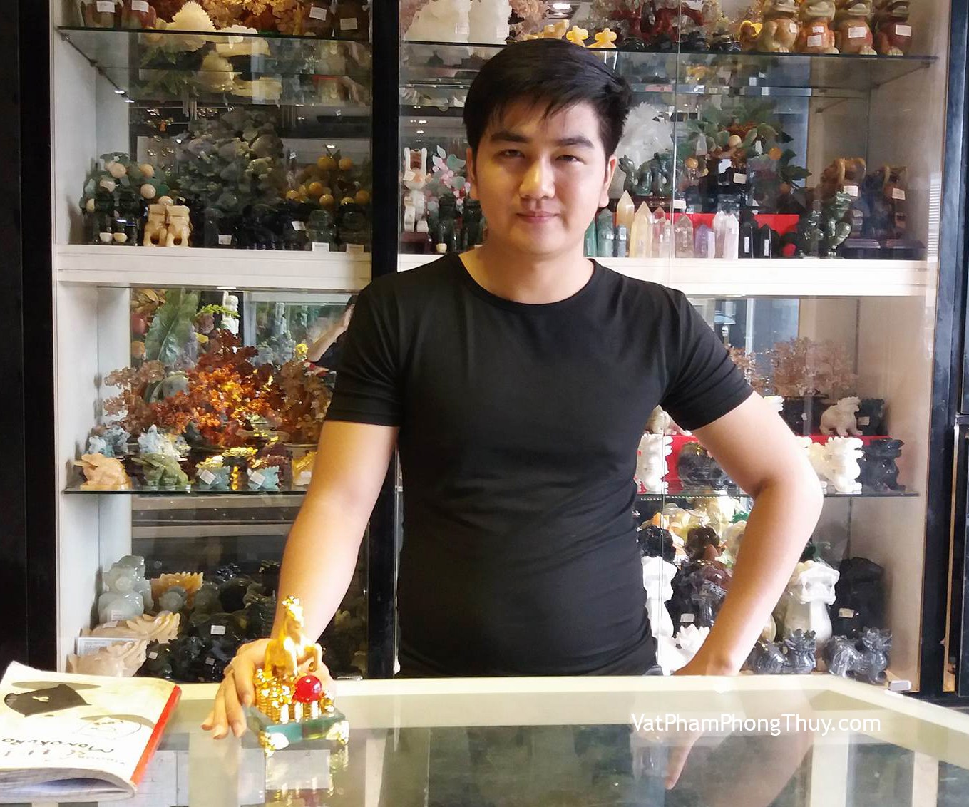 Anh Ninh - khách hàng mua Ngựa vàng