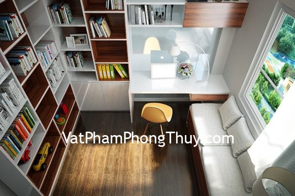 Nguyên tắc bố trí phòng làm việc tại nhà tăng vận may cho gia chủ