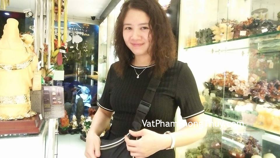 Chị Thủy - Khách hàng đã mua Nhẫn Tỳ hưu Phỉ Thúy S067,Nhẫn tỳ hưu ngọc tủy S6054