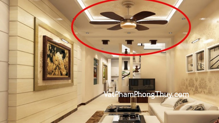 Vị trí “chết” nhà nào cũng đặt quạt trần khiến tài lộc bay đi hết