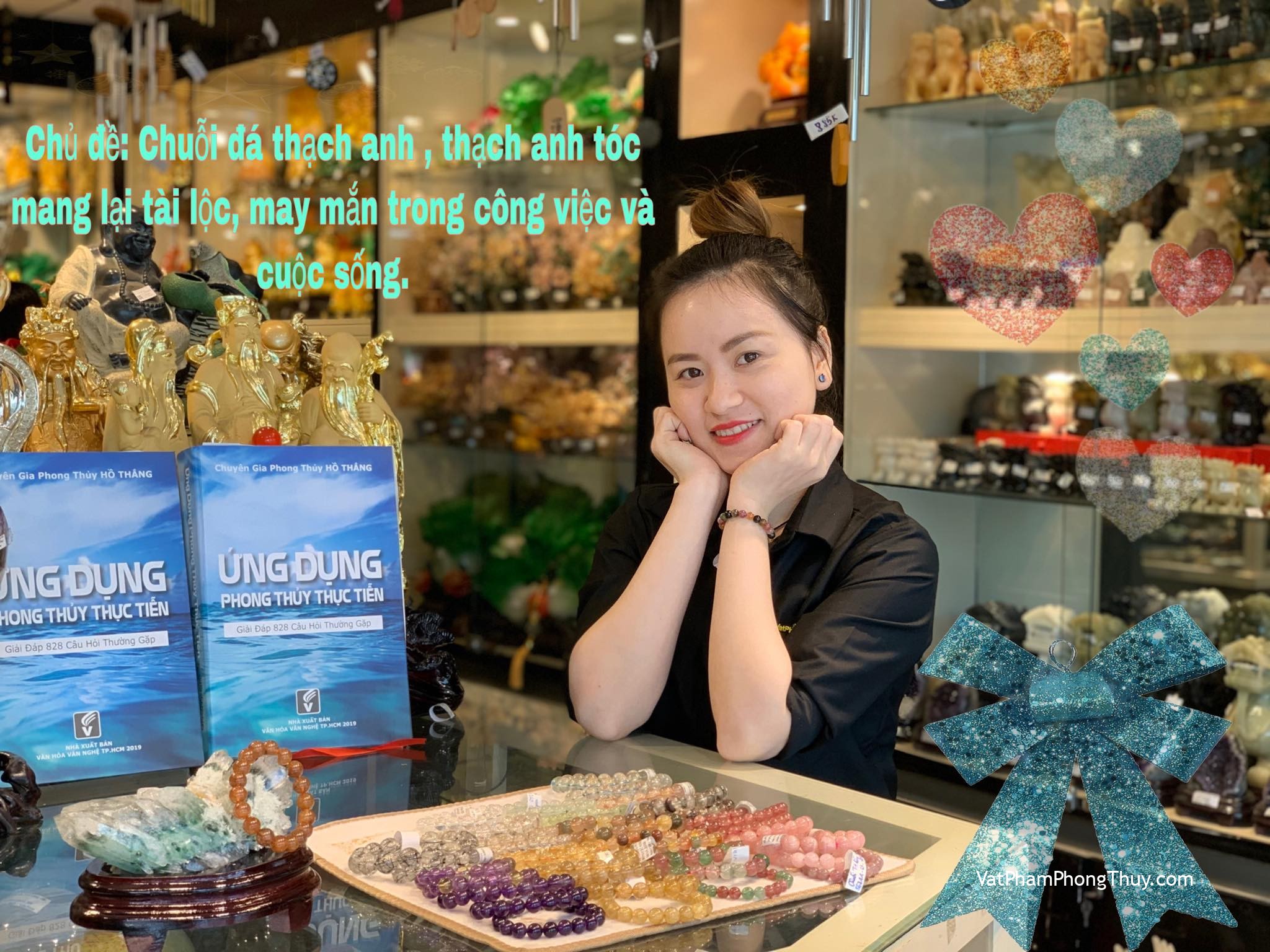 [ Video] Chuỗi Thạch Anh, Thạch Anh Tóc Mang Lại Tài Lộc, May Mắn Trong Công Việc Và Cuộc Sống[ Trang sức đá quý Quang Trung ]